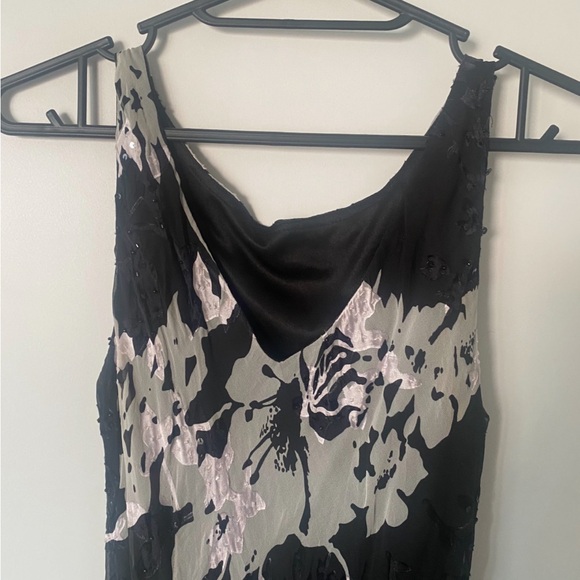 Vintage Silk Floral 90s/Y2K Cocktail Dress!! Alex Evenings Petite - Picture 12 of 16